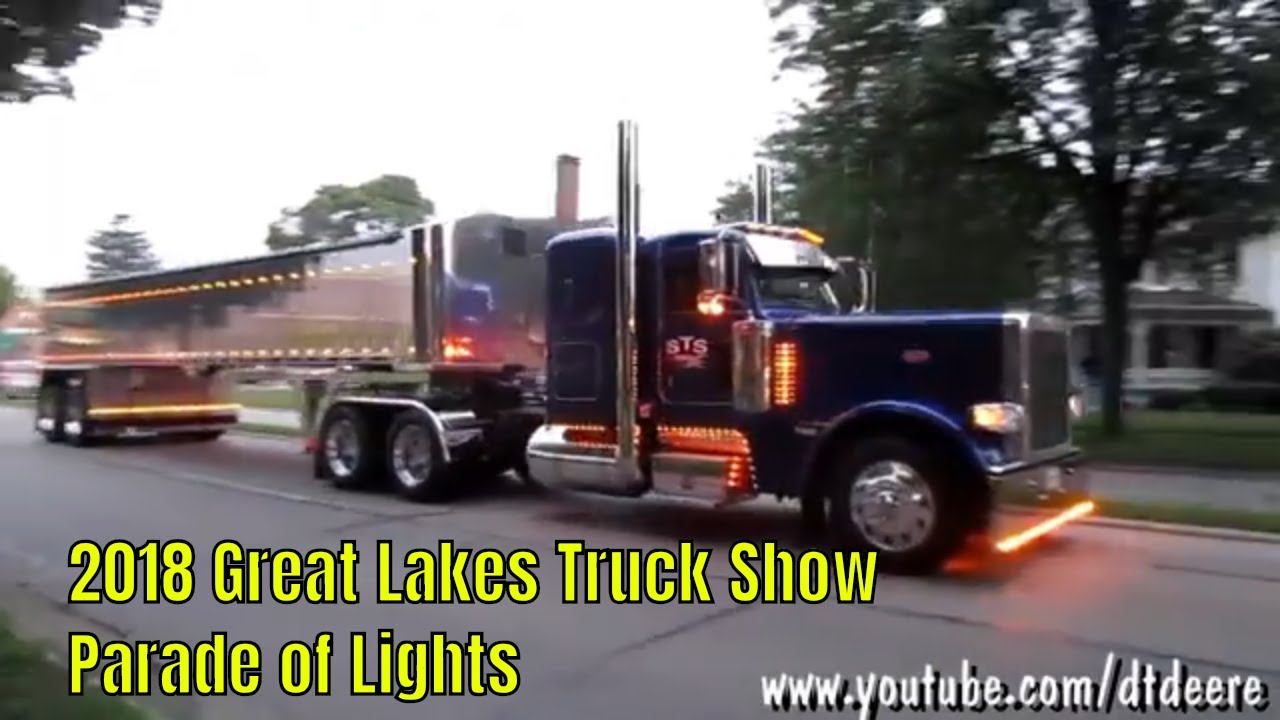2018 Great Lakes Truck Show Parade of Lights
