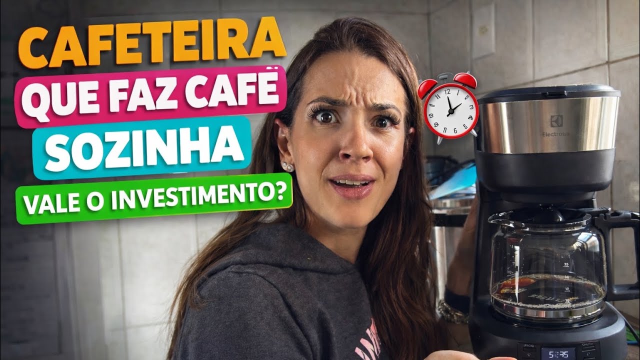 CAFETEIRA COM TIMER VALE A PENA? Review sincero Electrolux