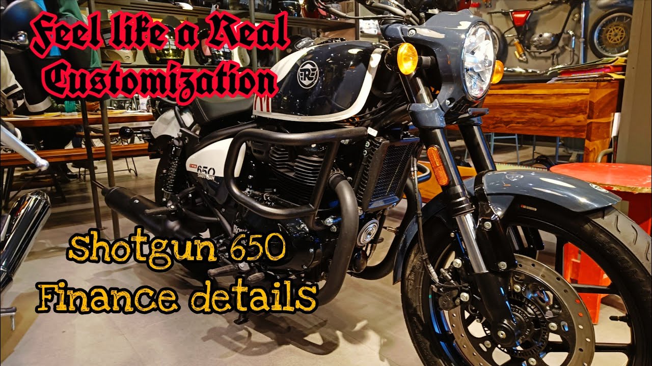 Royal Enfield Shotgun 650 – Custom World Inspired Beast | Full Finance Details 2026