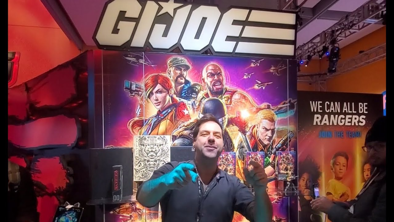 GI JOE HASBRO TOY FAIR 2020 SNAKE EYES DUKE PULSE STAR WARS BLACK SERIES GIJOE Luke Skywalker