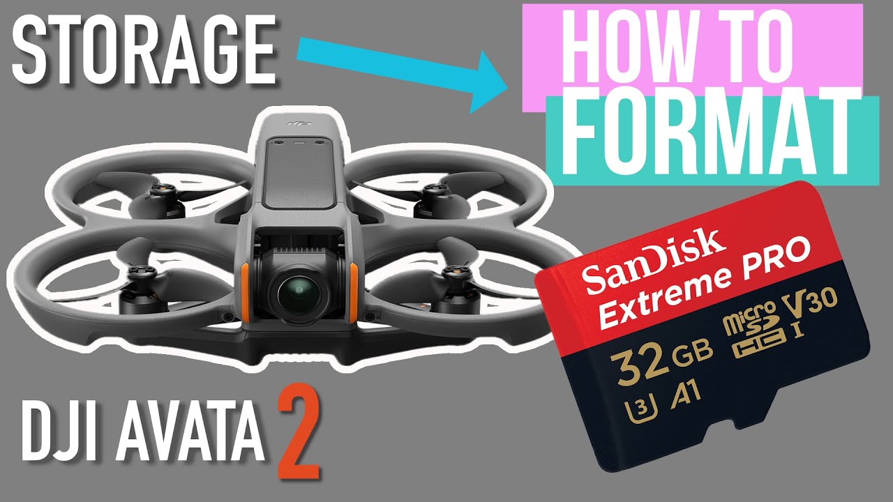 How to format your DJI Avata 2 | Format Internal storage and SD card DJI Avata 2