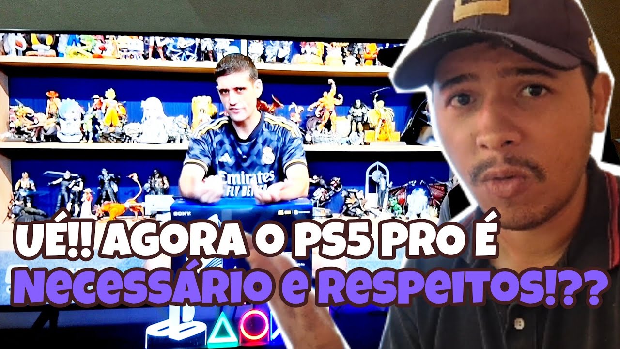 DAVA JONES FAZENDO UNBOXING DO PS5 PRO GANHADO PELA 
