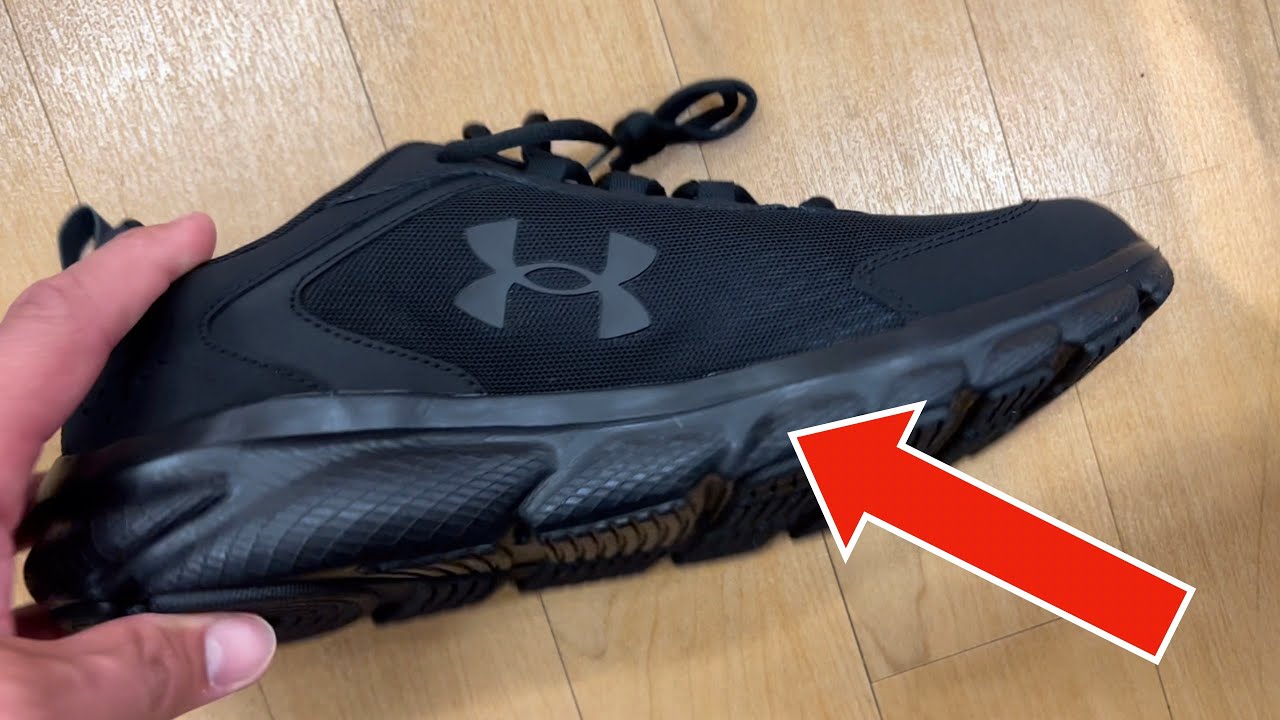 Under Armour Men's Charged Assert Shoe - WATCH BEFORE You BUY