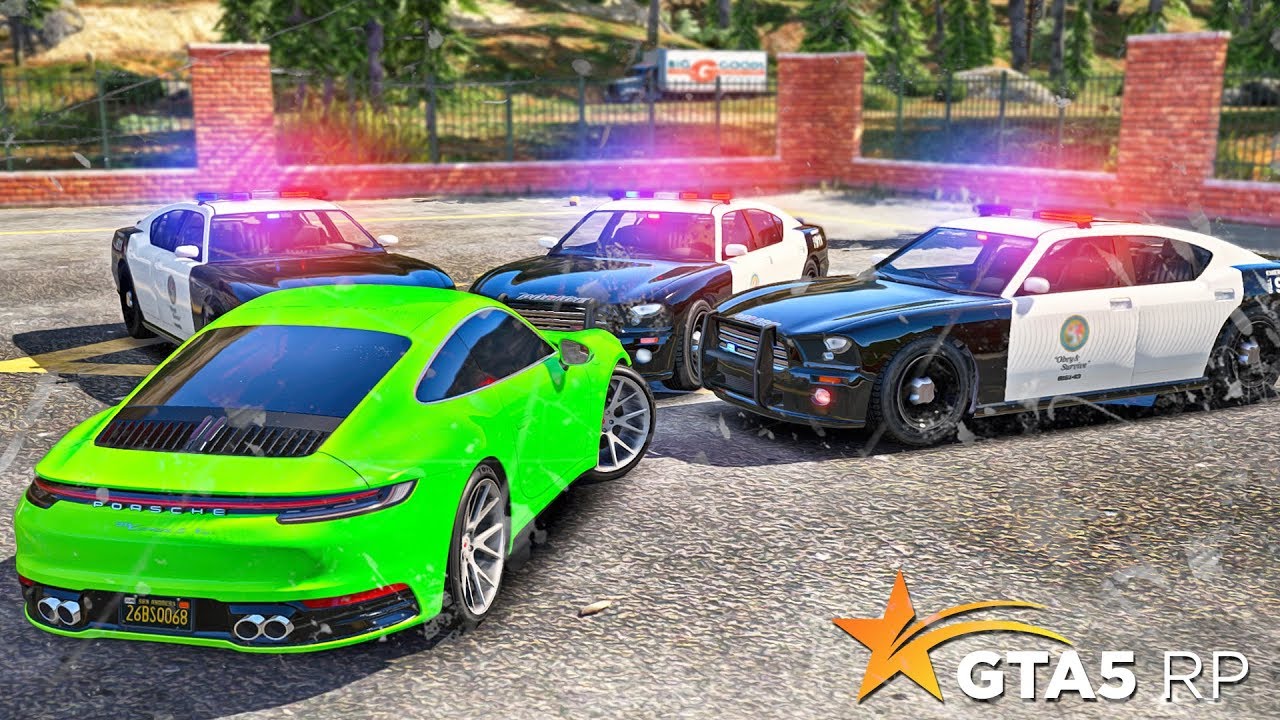УГНАЛИ МАШИНУ НАЧАЛЬНИКА ПОЛИЦИИ ▍GTA 5 RP Strawberry