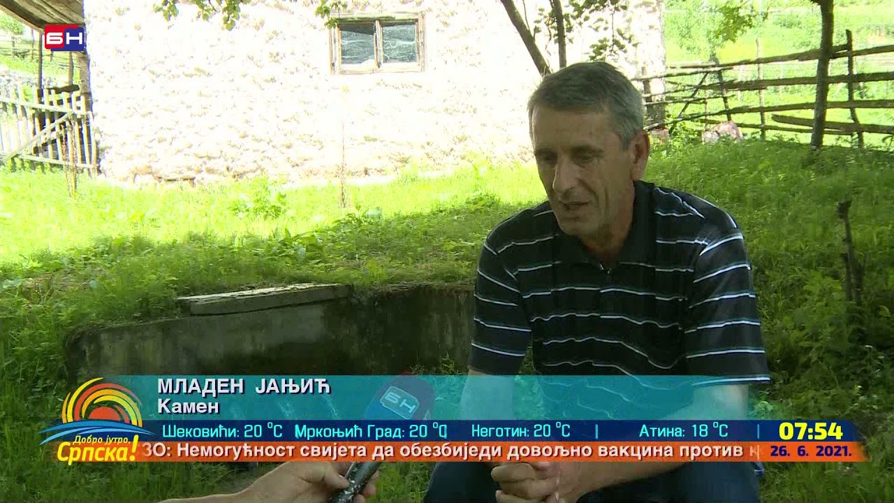 Porodični ribnjak na izvoru ''Vrelo'' u selu Kamen kod Čajniča (BN TV 2021) HD