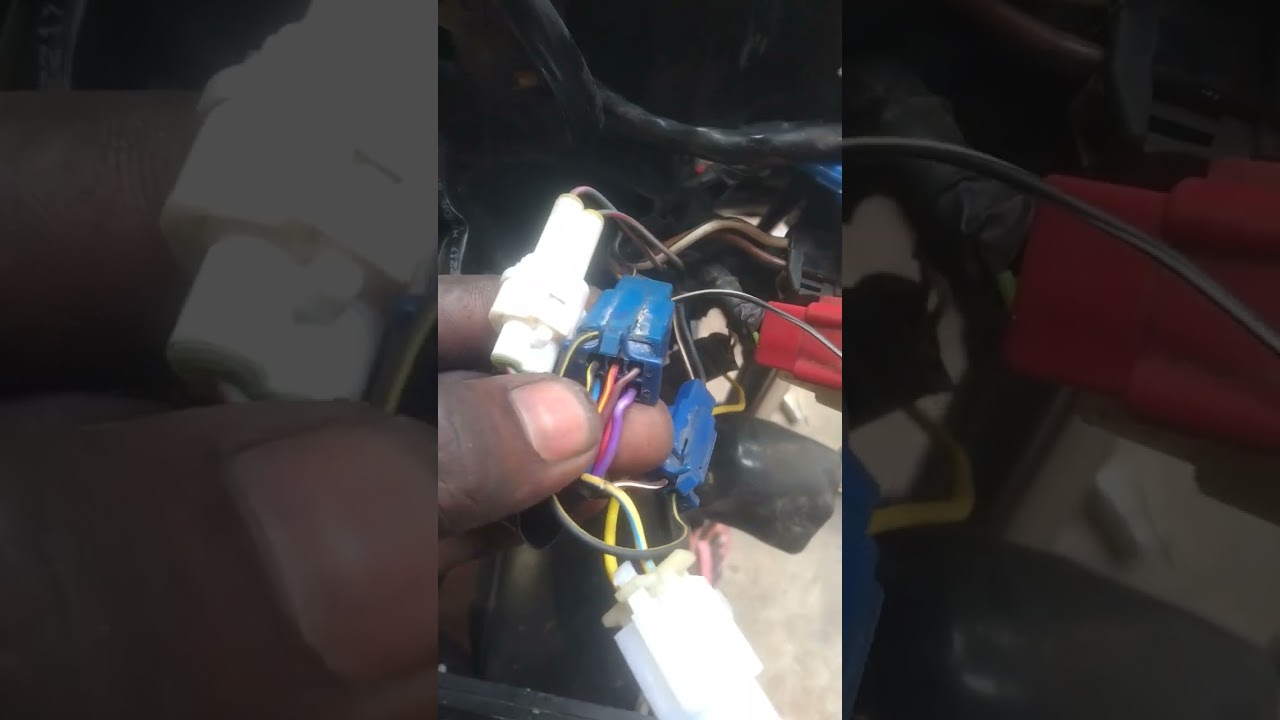 NS 160 bs6 headlight on off switch ns200 bs3 switch original wiring