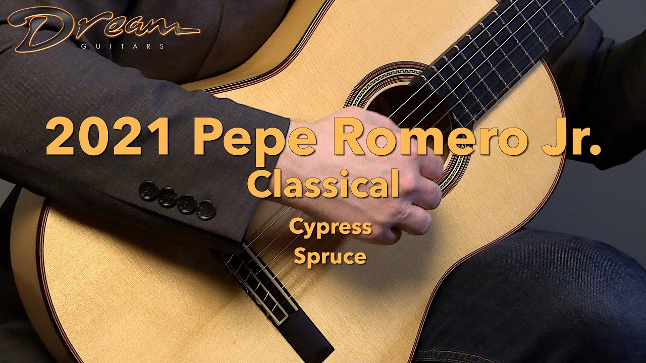 Dream Guitars - 2021 Pepe Romero Jr. Classical, Cypress/Spruce #classicalguitar #guitardemo