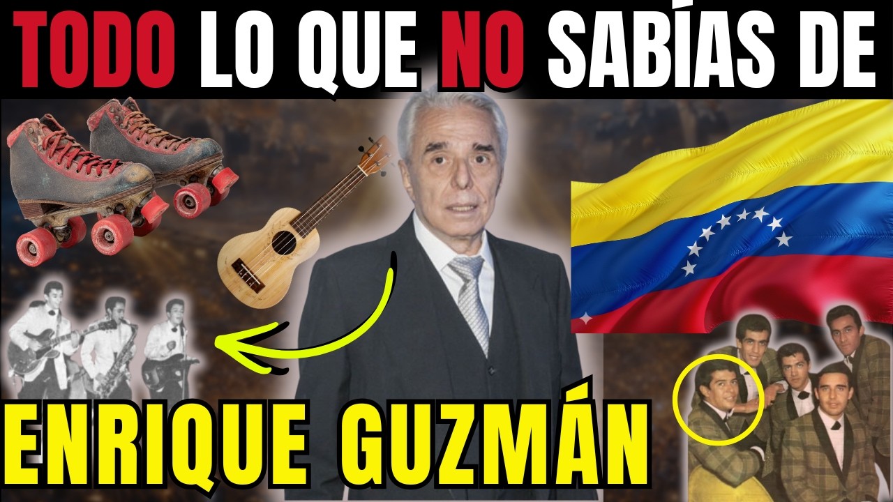 Desde Venezuela: Sabías La Verdadera Historia de ENRIQUE GUZMÁN y Sus INICIOS MUSICALES