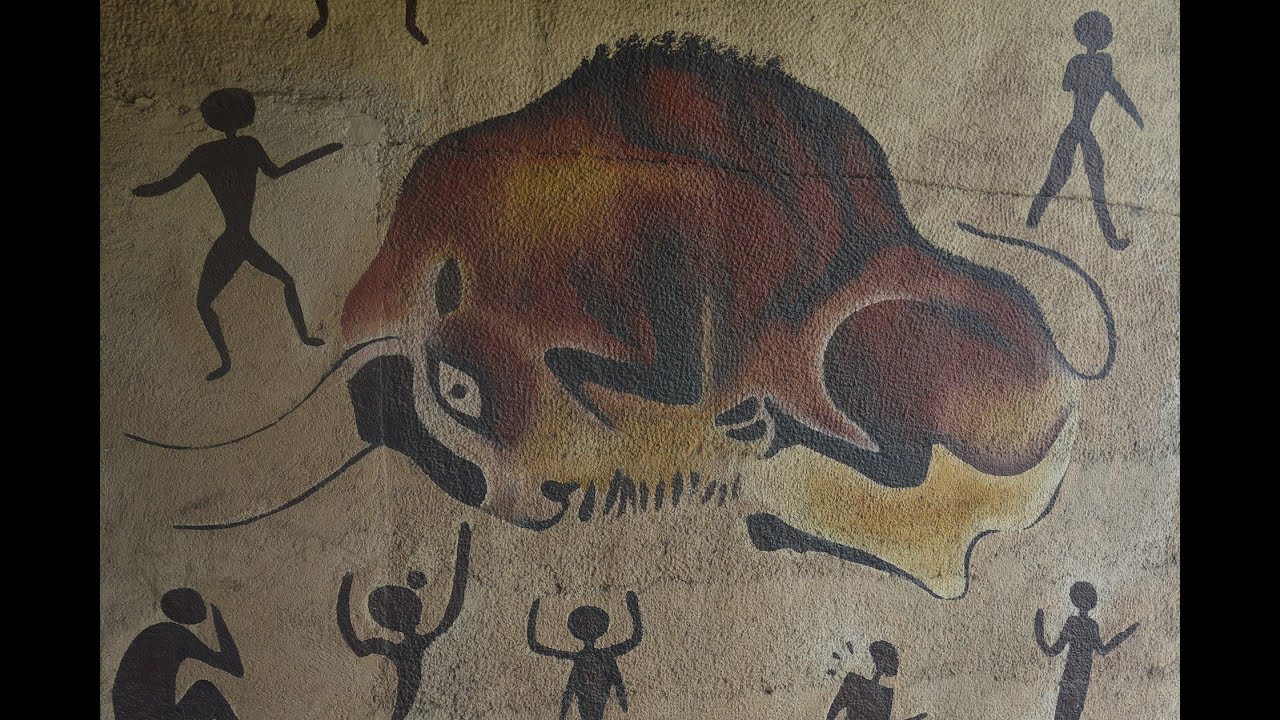 Prehistoric cave paintings - n&aacute;stěnn&eacute; malby ve stylu pravěk&yacute;ch jeskynn&iacute;ch maleb - Part 2