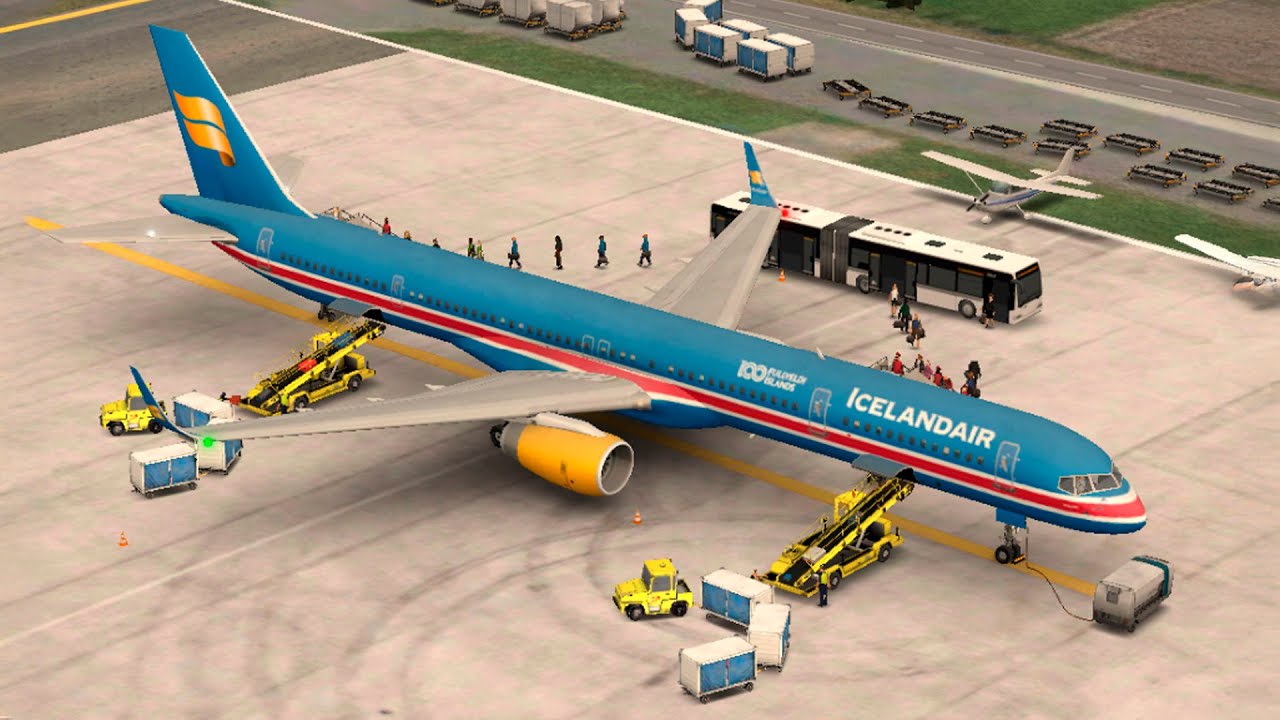 World Of Airports | Icelandair Boeing 757-300 (B753) | Special Arrival