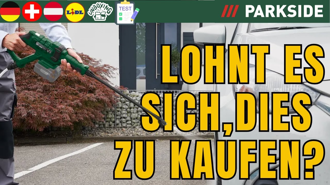 AKKU-DRUCKREINIGER Parkside PDRA 20-Li B3 DEUTSCHLAND DEUTSCH  SWITZERLAND  AUSTRIA LIDL