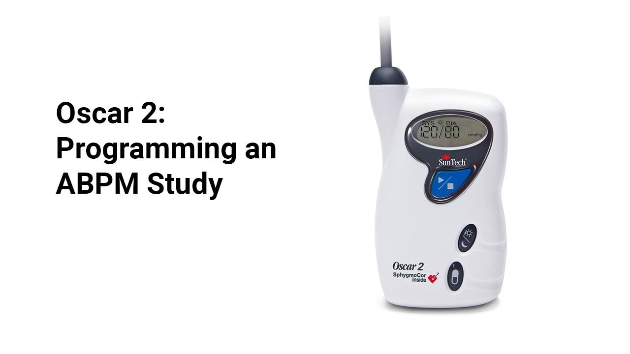 Oscar 2: How to Program an Ambulatory Blood Pressure Monitoring Study (3 of 5)