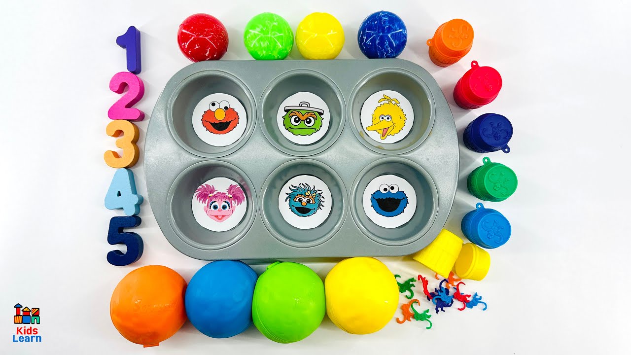 Sesame Street Learning Videos | Learn Colors, Shapes & Counting | Educational Videos For Toddlers