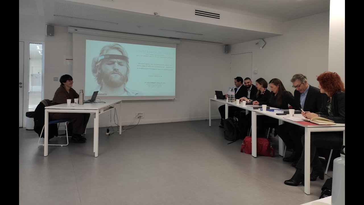 Soutenance de thèse Lucile Coquelin - Mythologies du technocorps dans la série Black Mirror