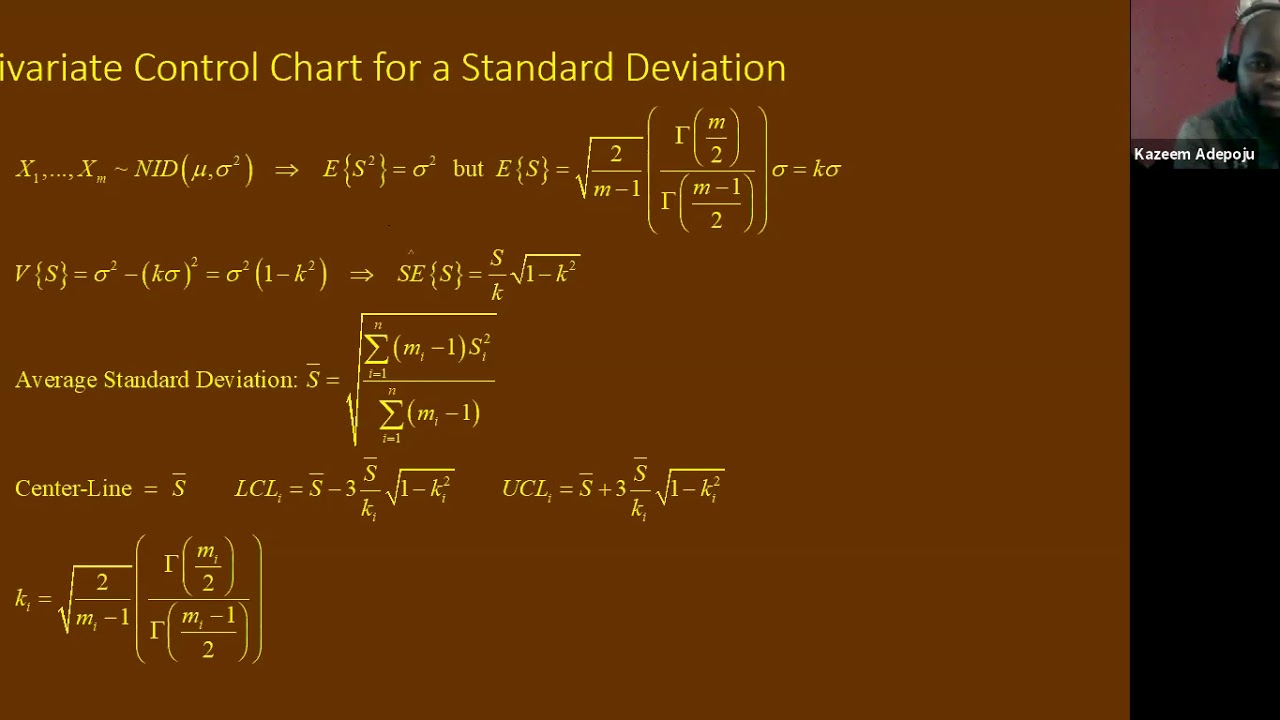 Multivariate Control Charts Part 2