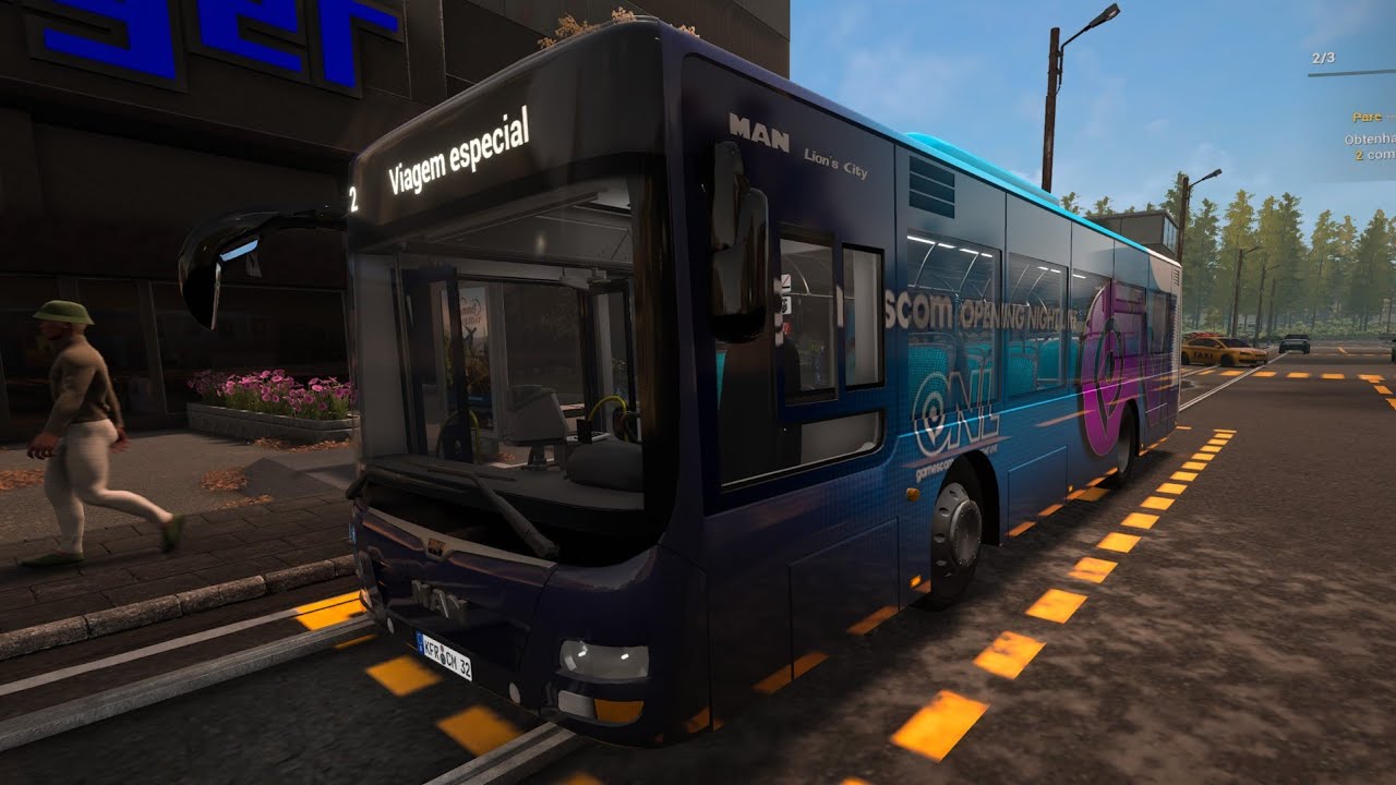 Bus Simulator 21 Next Stop PS5 gameplay full hd! Getting to know the game part 1.