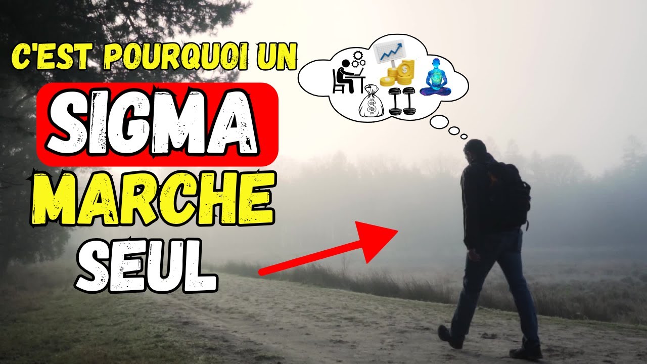 La Dure Vérité sur Pourquoi l’Homme Sigma Choisit de Marcher Seul