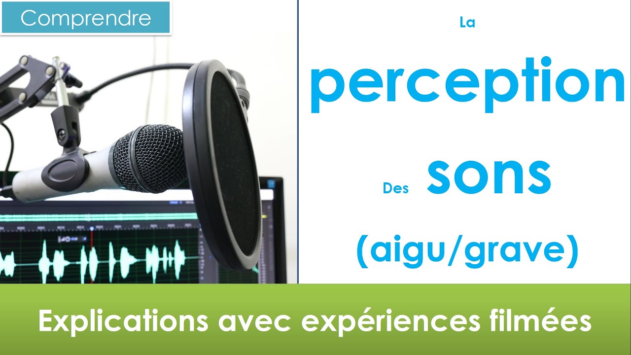 Pourquoi des  sons aigus ou graves (fr&eacute;quence), en 1 minute 🔊 (niveau 4&egrave;me et +)