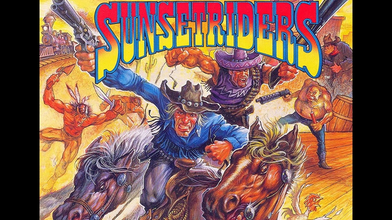SUNSETRIDERS ‐ ARCADE ( KONAMI - 1991 )