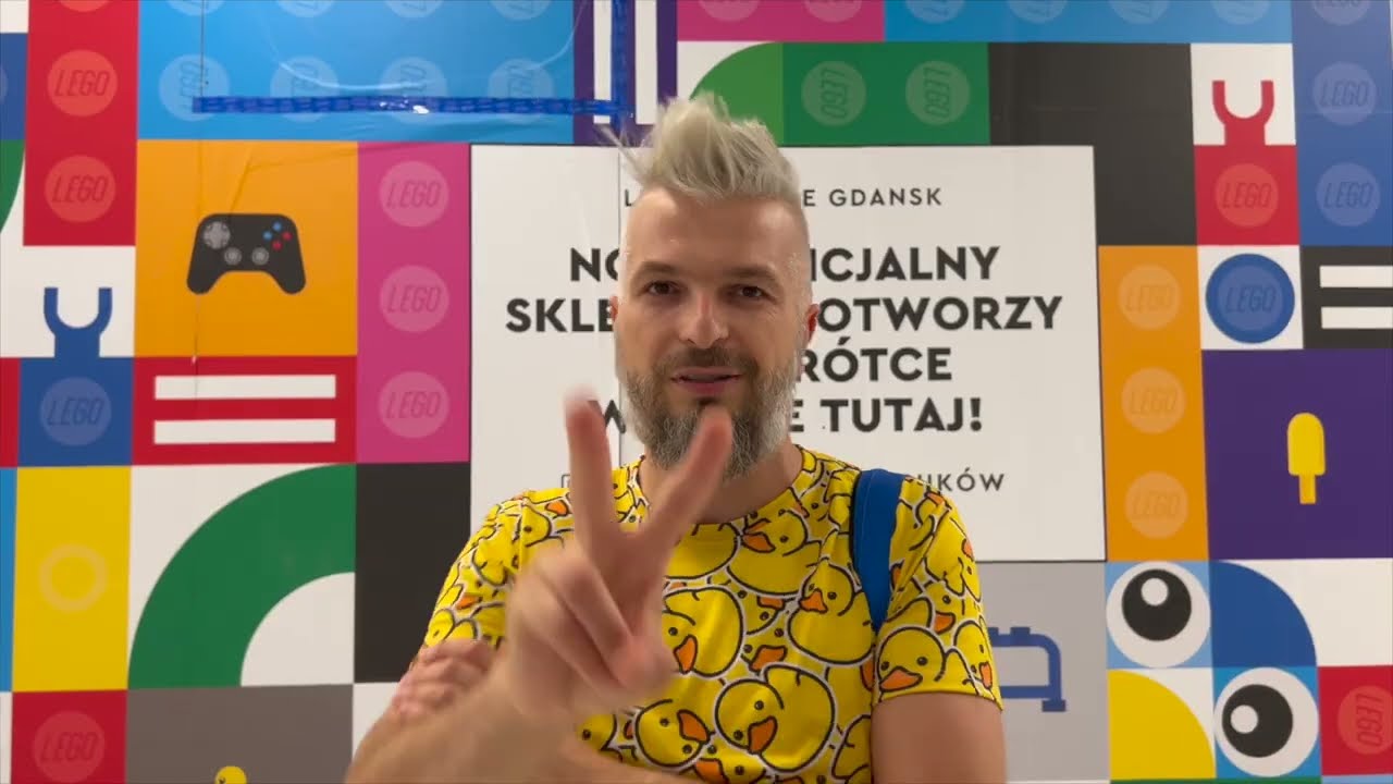 OTWARCIE LEGO STORE GDAŃSK W FORUM 💛 RELACJA Z PRASOWEGO OTWARCIA