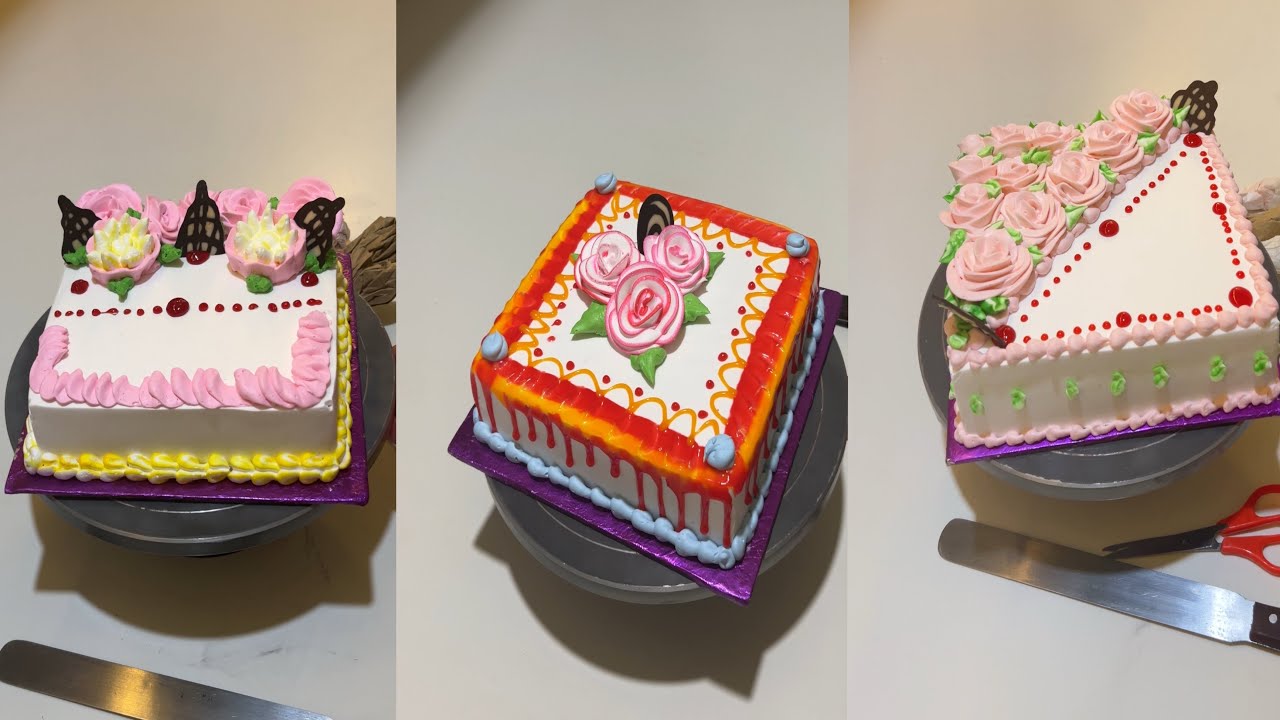 Beautiful Cake Design And Decorations|Birthday Cake 