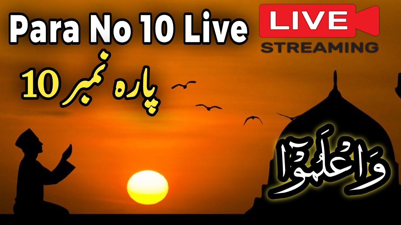 پارہ نمبر 10 | دل کو چھو لینے والی تلاوت قرآن | Beautiful Quran Recitation Nature Quran TV is live!