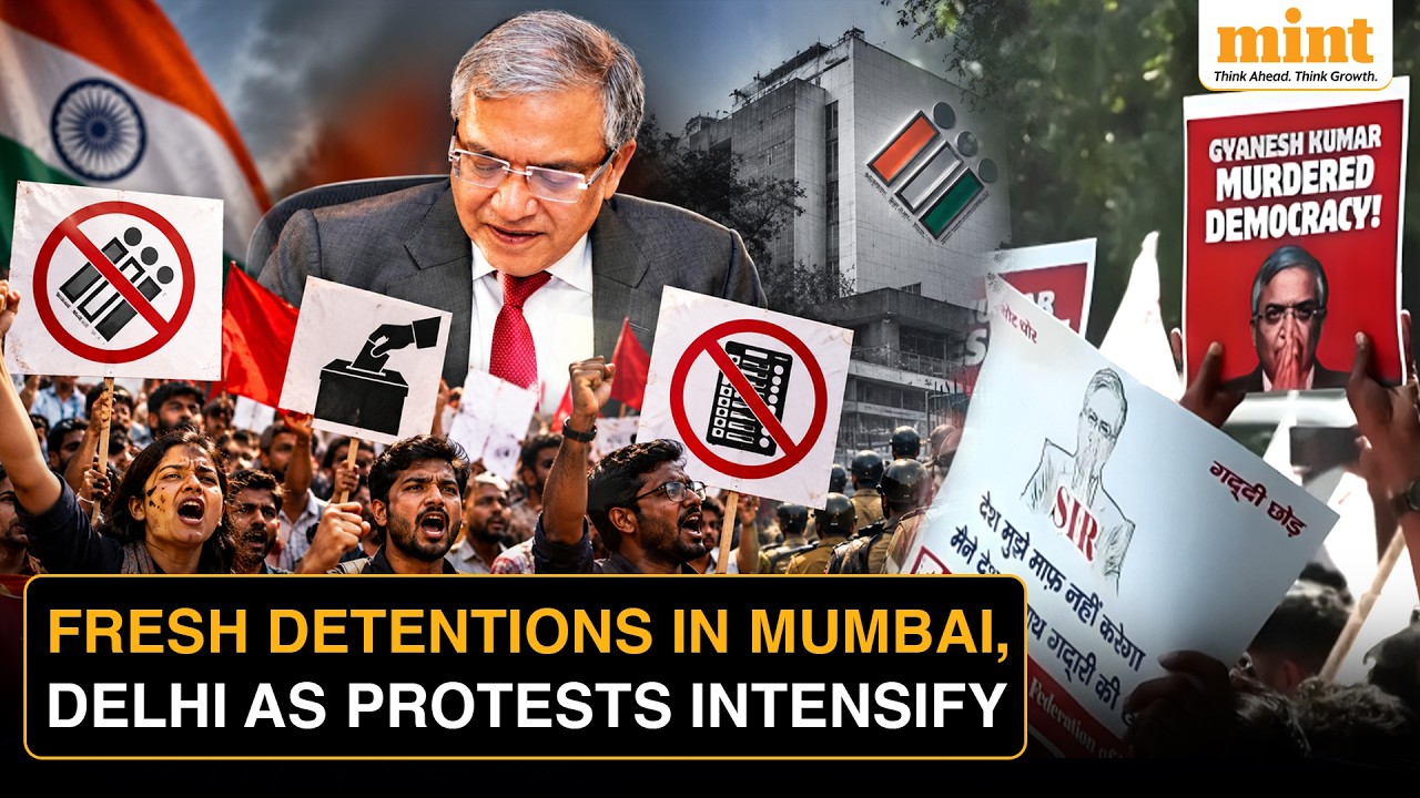 Anti-CEC Protests Intensify: Delhi Sees Fresh Demonstrations, Opposition Plans March