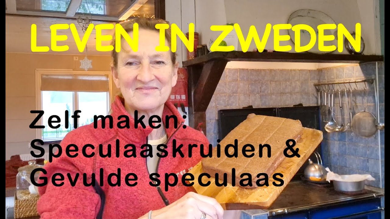 LEVEN IN ZWEDEN Zelf maken speculaaskruiden & gevulde speculaas