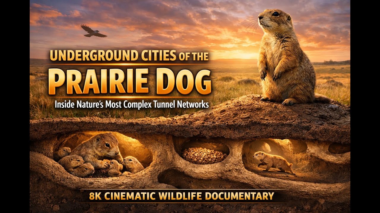 Prairie Dog Underground Cities: Inside the Complex Tunnel Networks Beneath the Grasslands
