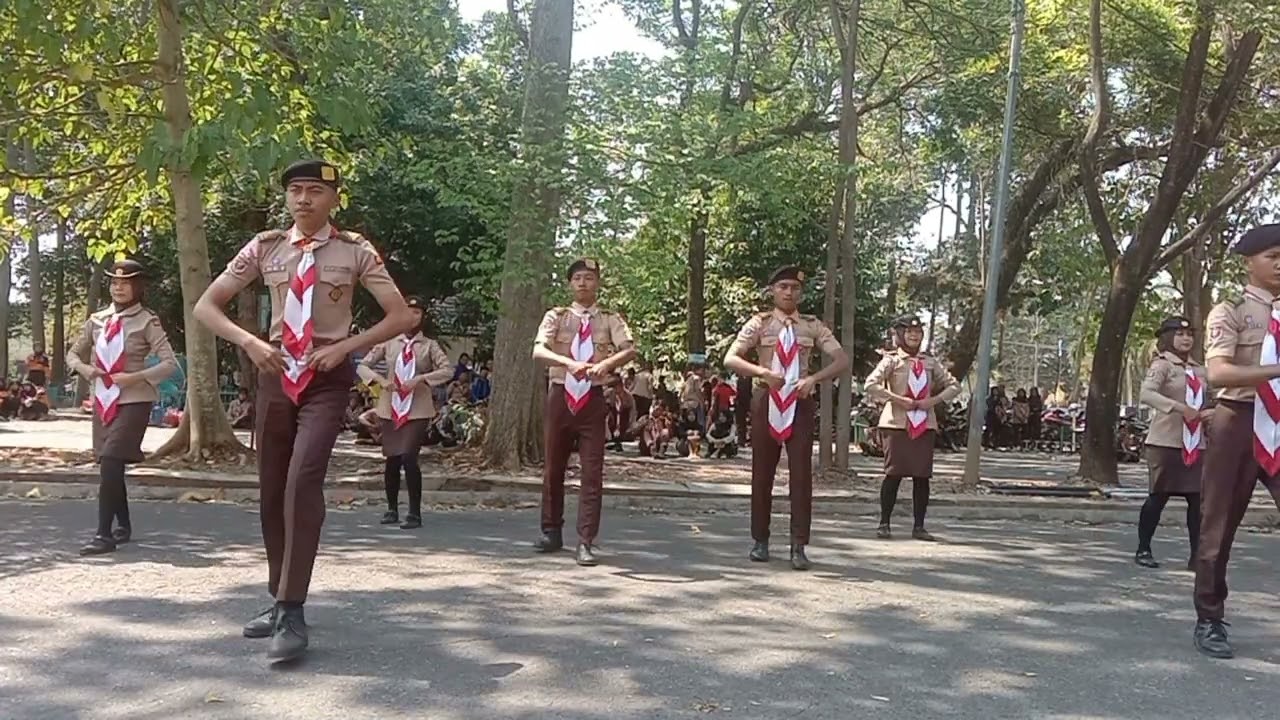 Joget Komando LKA Pramuka Unila 2023