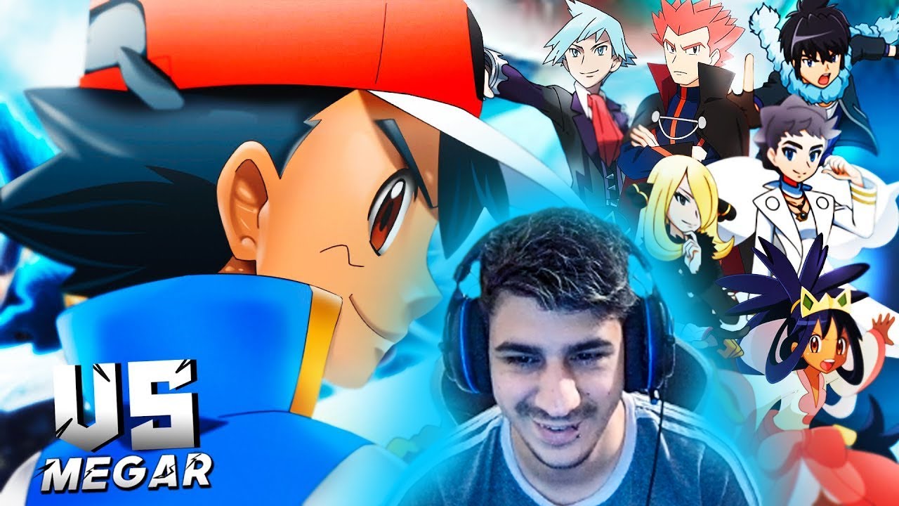 REACCIONANDO a TORNEO DE MAESTROS POKÉMON RAP - Ash vs Lionel  MegaR
