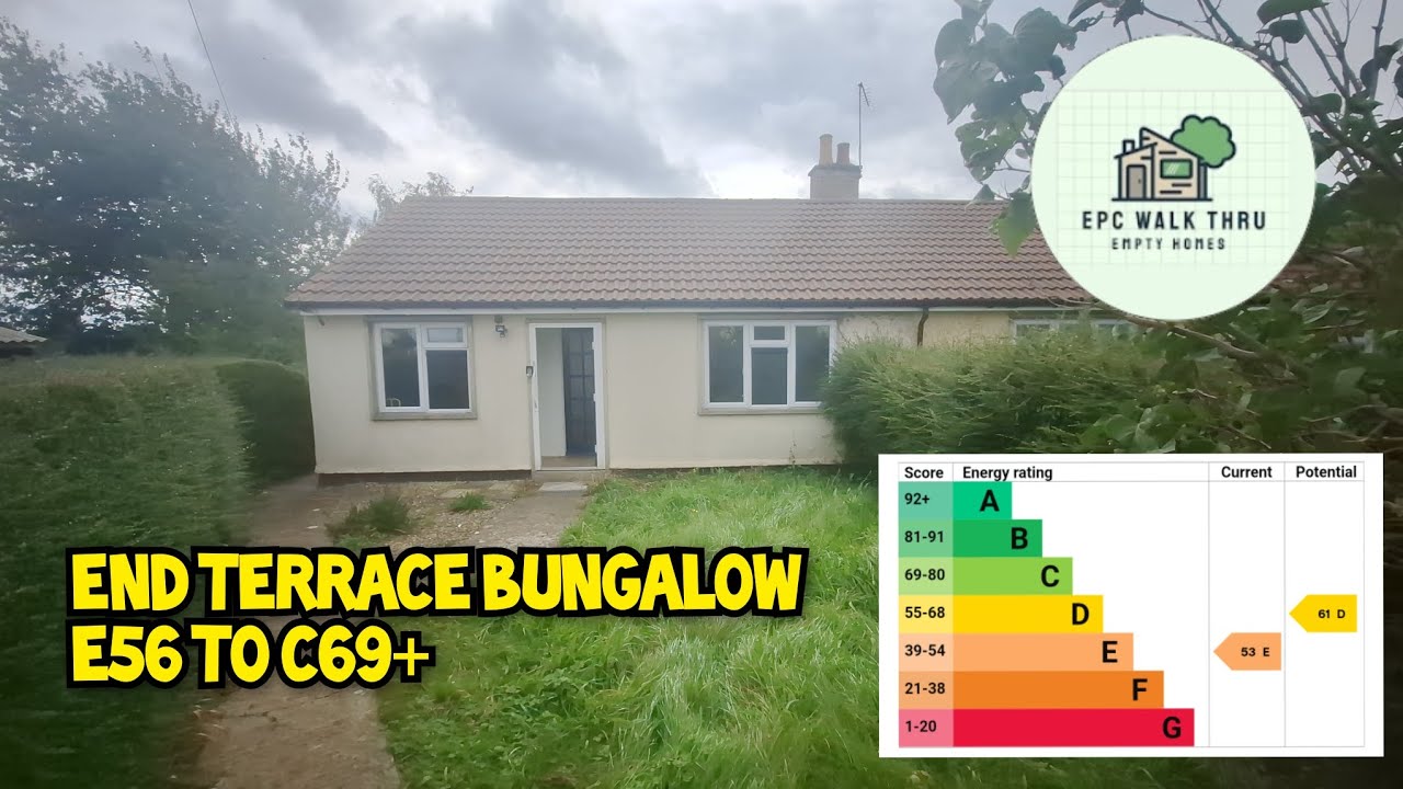 Part 1 Walk Thru E53 to C69+ HHRSH & Loft Insulation needed CPD