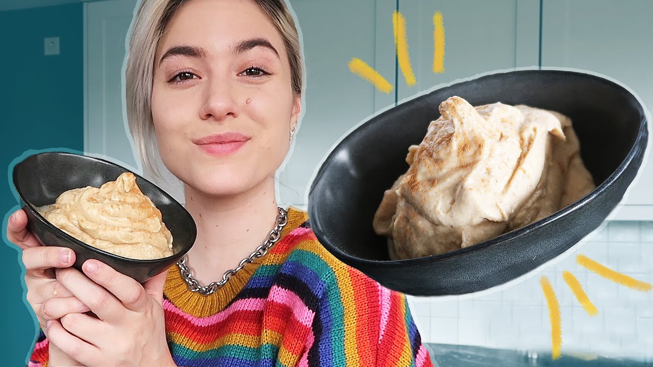 Zelf makkelijk ijs maken met 1 INGREDIËNT! 🍦