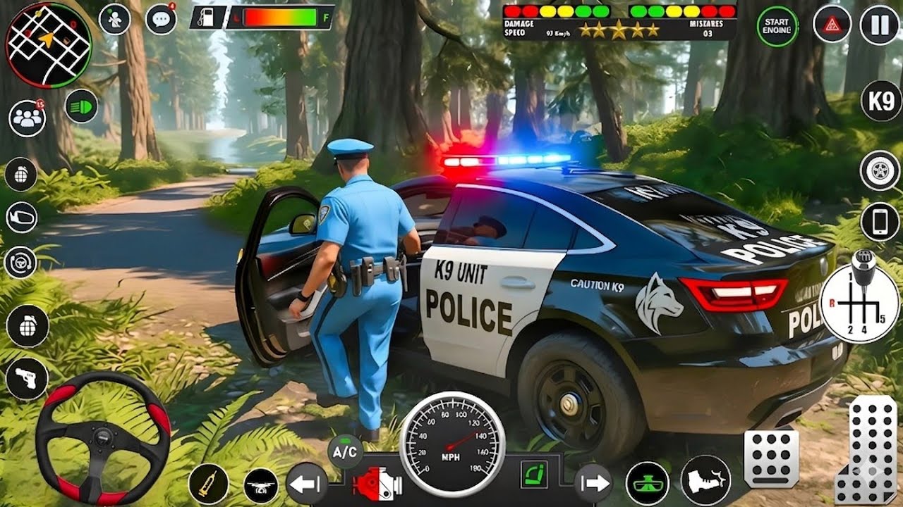 🚓 Police Car Chase Simulator 3D &ndash; Real City Cop Pursuit Gameplay (Android)