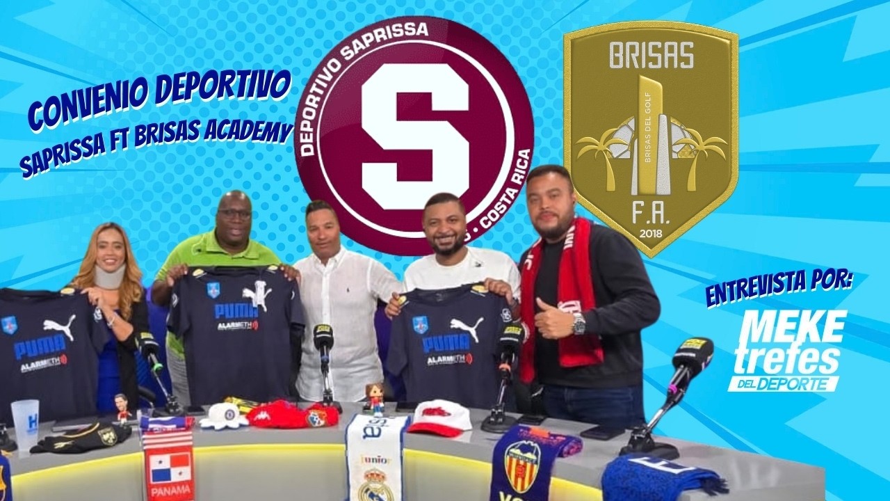 ENTREVISTA BRISAS ACADEMY EN MEKETREFES - CONVENIO DEPORTIVO SAPRISSA FT BRISAS ACADEMY