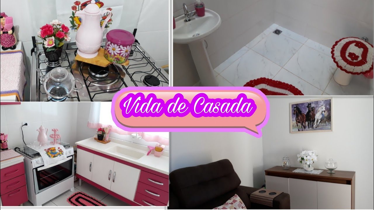 COMPRINHAS PARA A CASA💕| CUIDANDO DO LAR - LAVEI BANHEIRO E MUITO MAIS