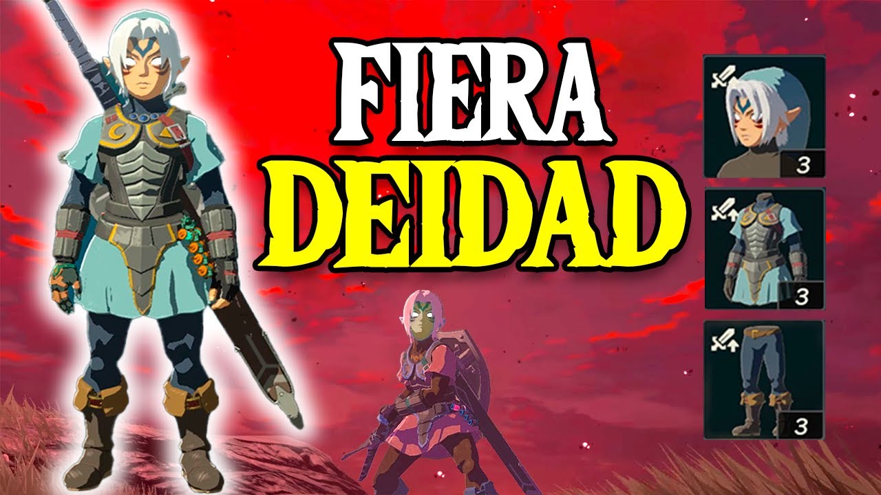 ✨ ¡¡Cómo Conseguir el TRAJE DE LA FIERA DEIDAD en Zelda Tears of the Kingdom!!