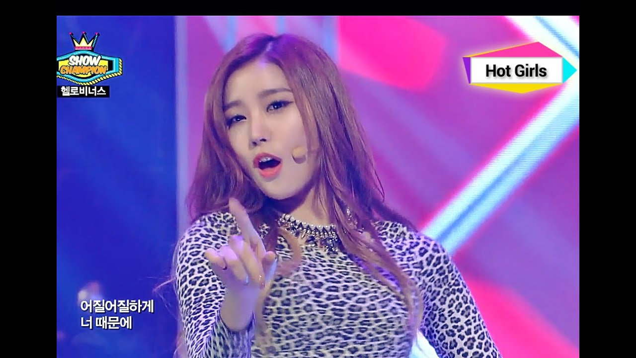 HELLOVENUS - Sticky Sticky, 헬로비너스 - 끈적끈적, Show Champion 20141126