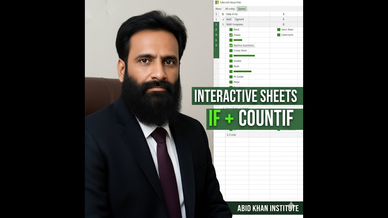 Building Interactivity: How to Combine IF and COUNTIF in Excel