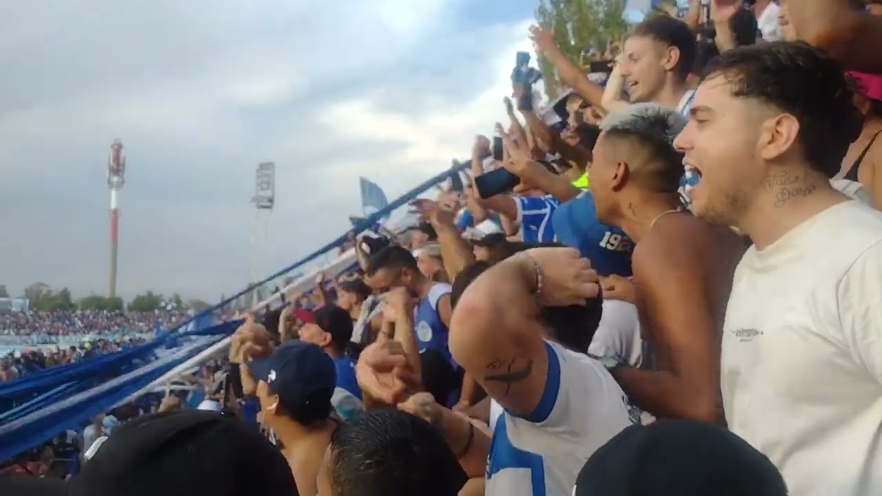 DESDE LA TRIBUNA - Godoy Cruz vs Lanus 2024 / Fiesta Tombina + ovación a Morro García 🔵⚪🔵