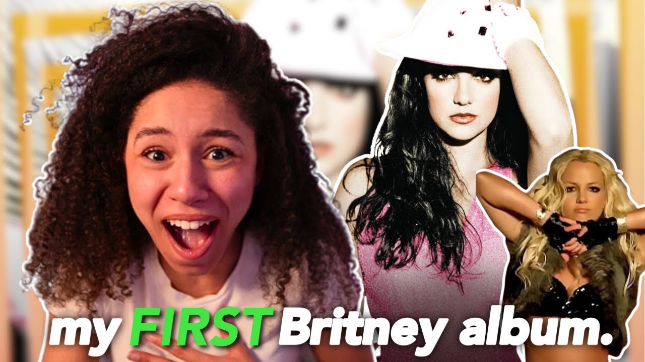 listening to my FIRST BRITNEY SPEARS album. blackout. 