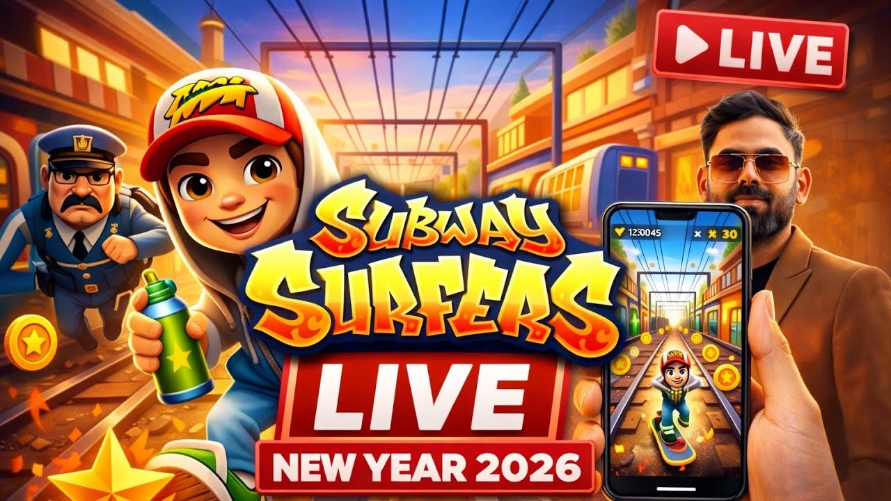 100k view subway surfer live game play #gameplay #live #youtubelive