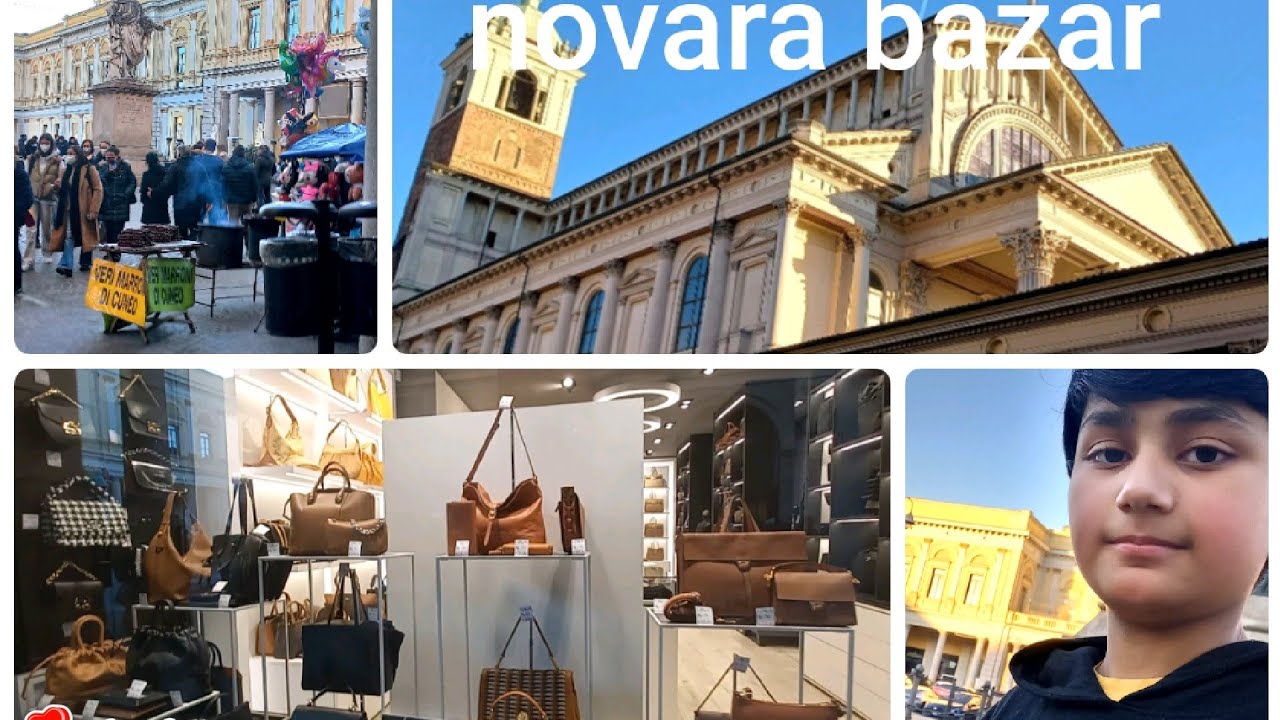 novara bazar in Italy || beautifull bazar novara visit with umme hassan