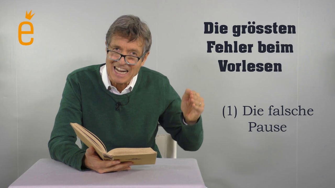 Die gr&ouml;&szlig;ten Fehler beim Vorlesen - Folge 1 Die falsche Pause