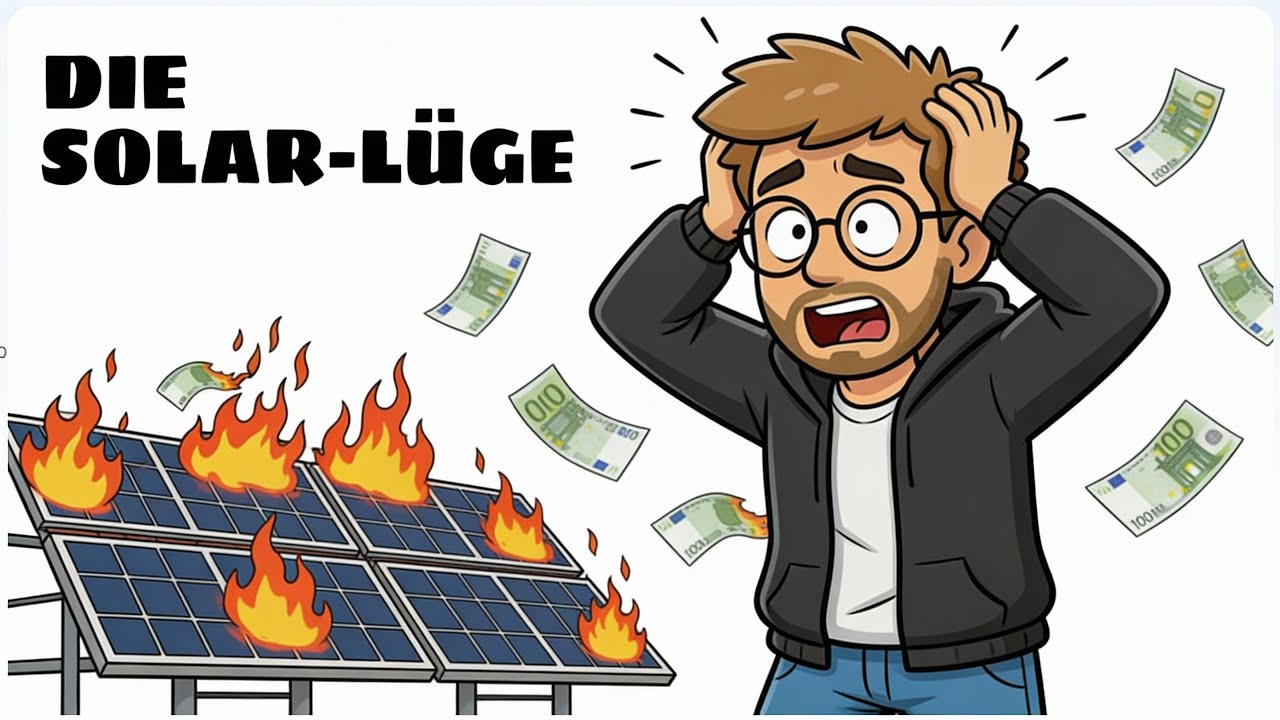 DIE SOLAR-LÜGE: Warum Ihre PV-Anlage Sie ARM macht | Solarwirtschaft