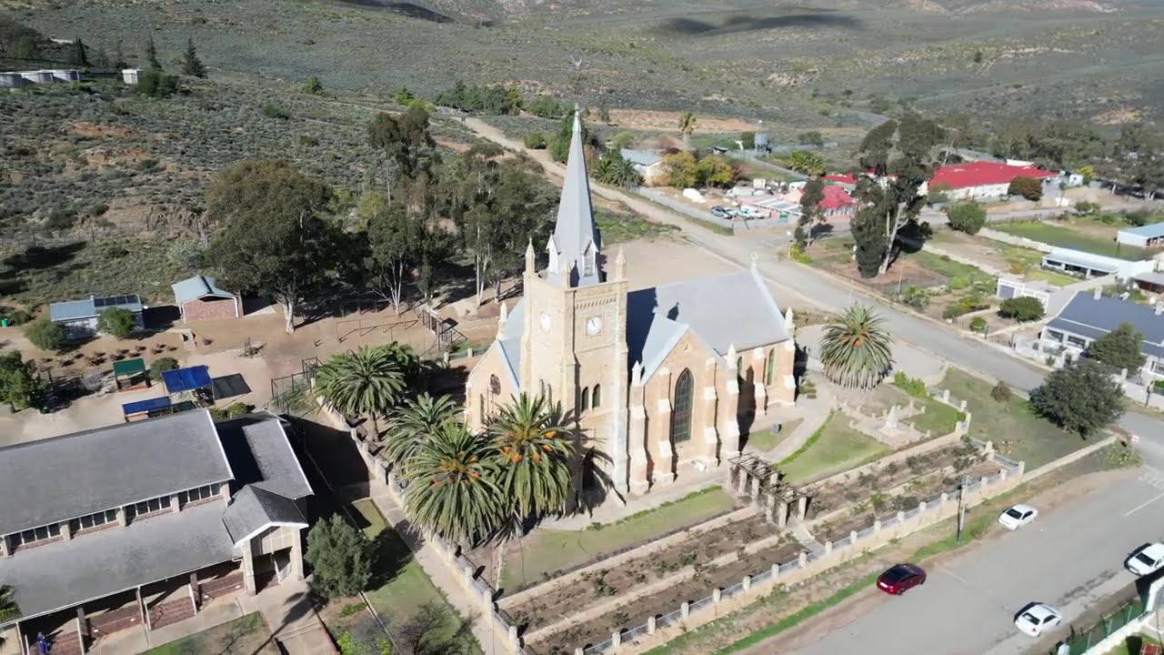 Uniondale Aerial Tour | Drone Views of Historic Church & Quaint Karoo Town