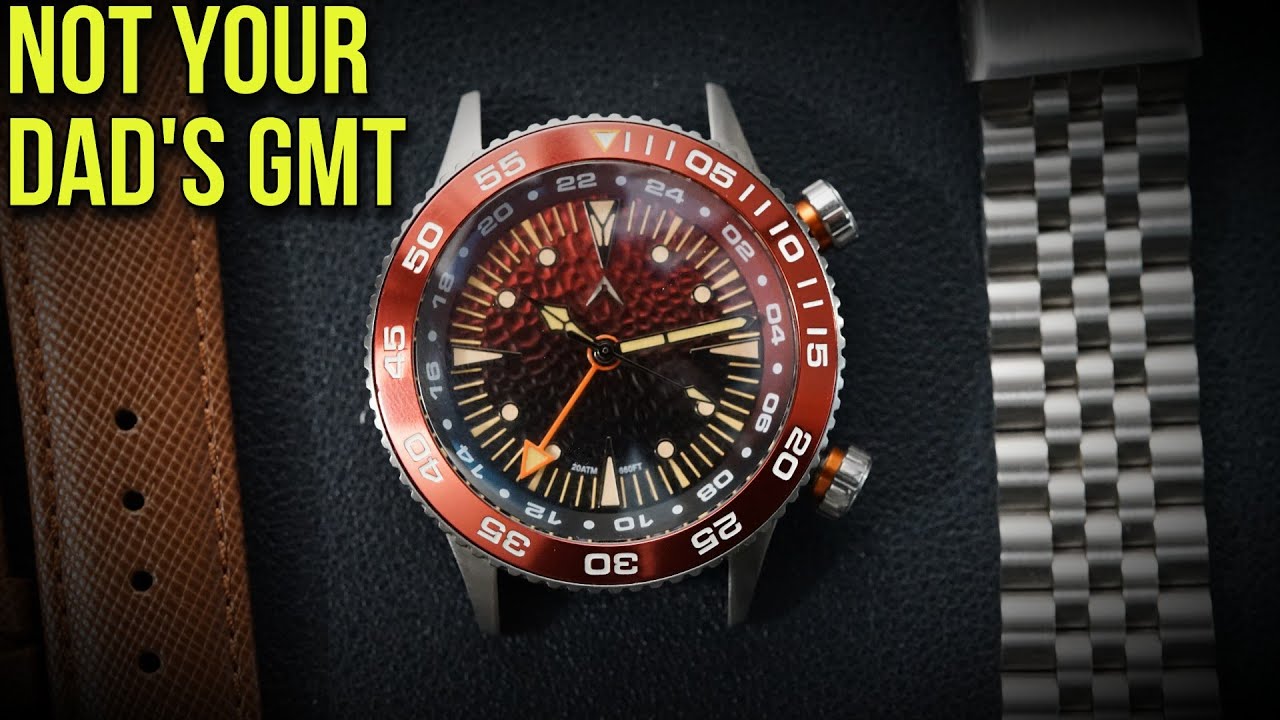 AEROTEC Ace GMT Diver a Colorful 200m Automatic Dive Watch Powered by the Seiko NH34