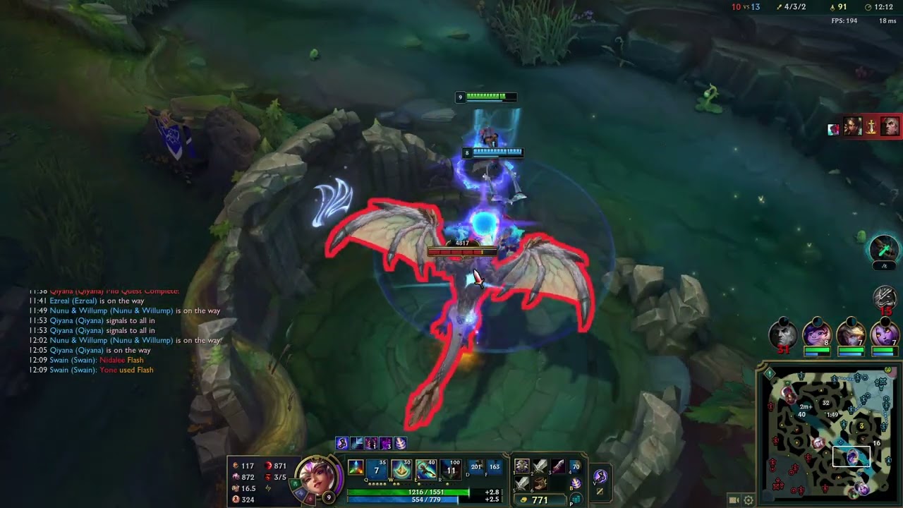 Qiyana vs Nasus EUW D1