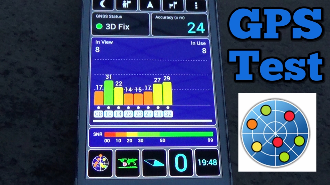 📱 GPS Test (Mobile app) 🛰️