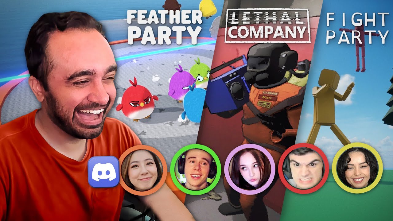 We played the GOOFIEST Games for 2v2uesday! (feat. fuslie, TinaKitten, Miyoung, Valkyrae and more!)